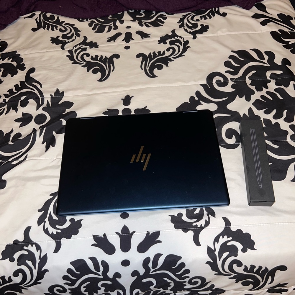 HP Spectre x360 Navy Blue Convertible Laptop with Pen